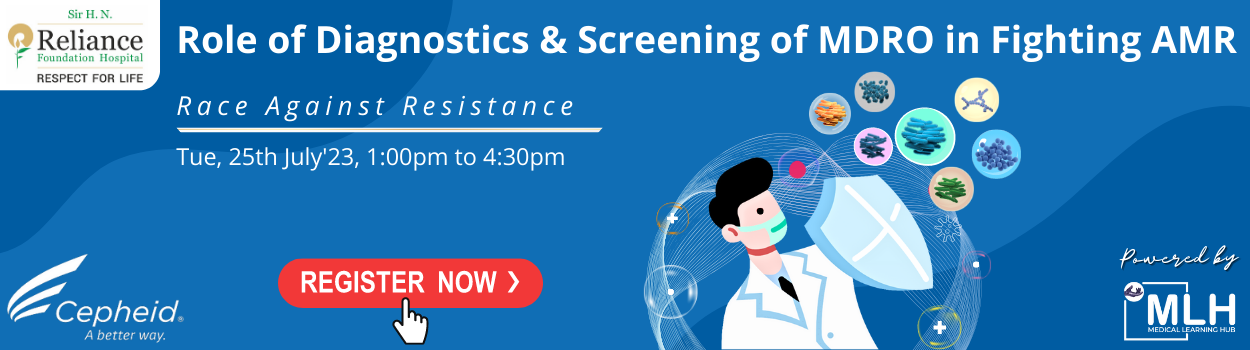 Role of Diagnostics & Screening of MDRO in Fighting AMR | AMRCepheid